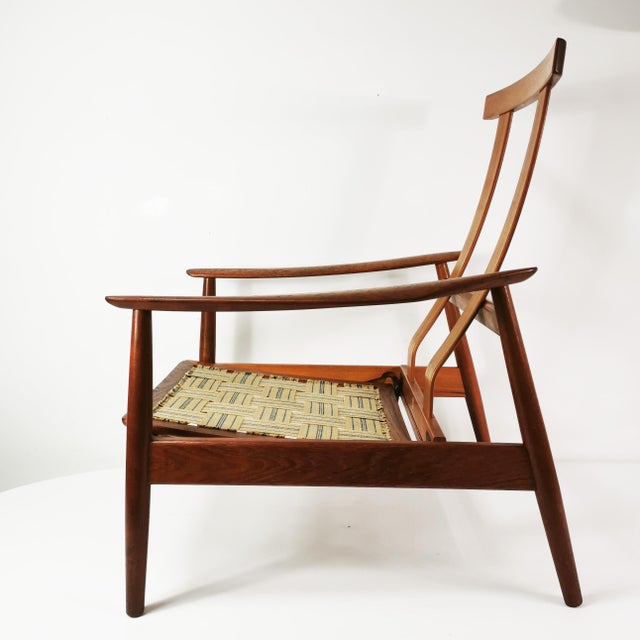 Set of Armchair and Ottoman by Arne Vodder for Cado, Denmark, 1960s For Sale - Image 15 of 18