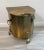 Antique Brass Plated Coal Hod with Insert For Sale - Image 11 of 11