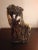 This is an African 10" Shona Stone Sculpture KISSING GIRAFFES Procured at auction BOX C
