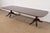 English 1980s Baker Furniture Georgian Banded Mahogany Double Pedestal Extension Dining Table, Newly Refinished For Sale - Image 3 of 15