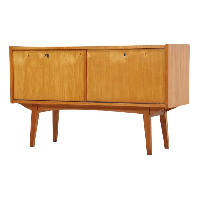 Mid-Century Wooden Storage Cabinet, 1960s For Sale