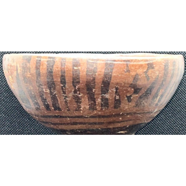 Antique Pre-Columbian Nariño Polychrome Pottery Compotera (800–1200 a.d.) For Sale - Image 13 of 15