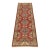 Kazak Runner 2’5” X 6’5” Red Wool Tribal Hand-Knotted Oriental Rug For Sale