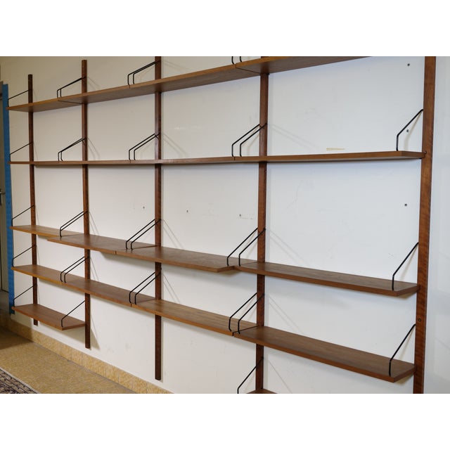 Mid-Century Royal Teak Shelving System by Poul Cadovius, 1960s For Sale - Image 9 of 12