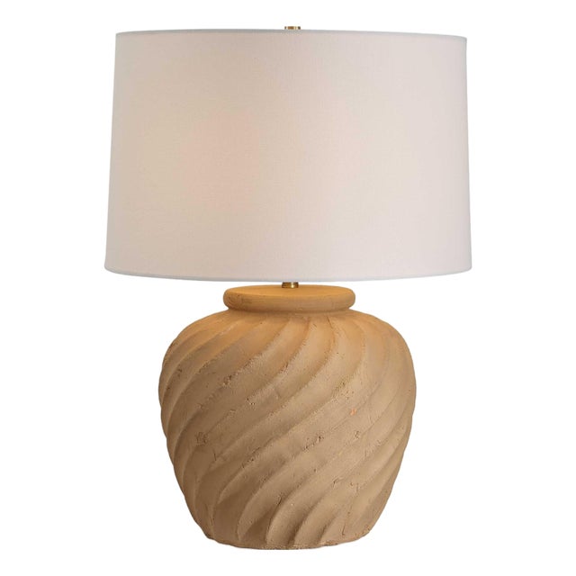 Farai Terracotta Table Lamp For Sale
