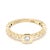 Early 21st Century 0.33ctw Diamond Stackable Band Ring, 18k Yellow Gold, Ring Size 5.5 For Sale - Image 5 of 6