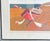 Mid Century Modernist Abstract Landscape Painting - A Boat Sits on a Beach - Signed For Sale - Image 9 of 11