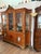 Wood 1960 Superb Quality Italian Display Cabinet Brass Work and Inlay For Sale - Image 7 of 10