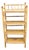 Victorian Burnt Bamboo and Quarter-Sawn Oak Etagere For Sale