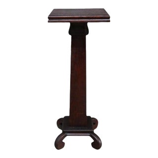 Arts & Crafts Mission Oak Plant Stand C1920 For Sale