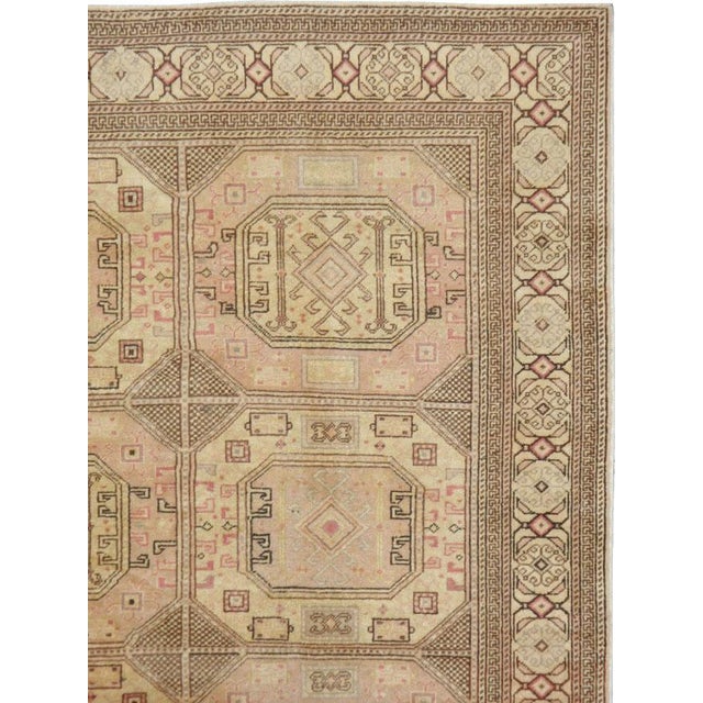 A vintage Turkish Sivas carpet from the mid-20th century.