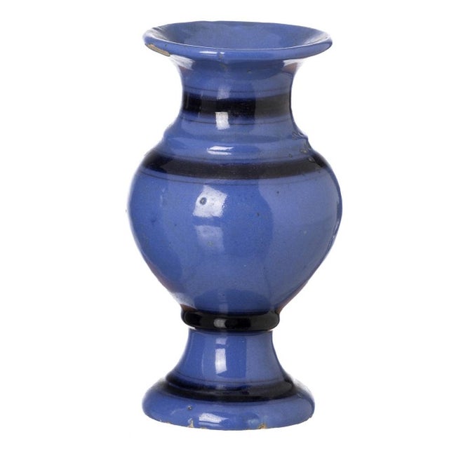 19th Century Earthenware Pot with Lid and Vases, Set of 3 For Sale - Image 4 of 6