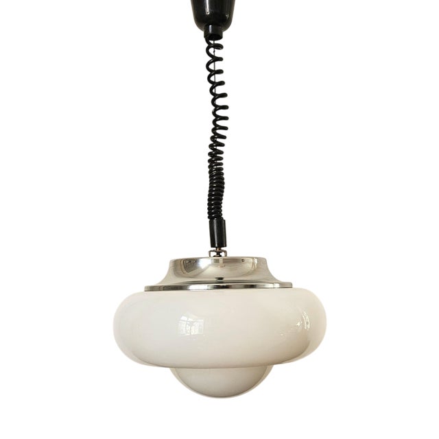 Mid-Century Modern Pendant Light by Guzzini for Meblo, 1970s For Sale