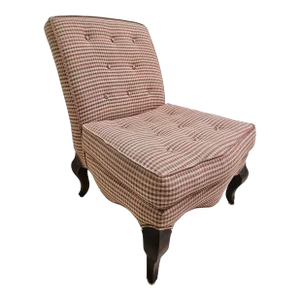 Vintage Custom French Slipper Chair Regency Patricia's of Mullica Hill