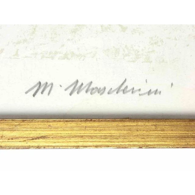 Fauno is a modern artwork realized by Marcello Mascherini in the mid-20th century. Mixed colored lithograph. Hand signed...