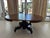 French Circa 1860 French Louis XIII Hunting Style Carved Oak Extension Dining Table For Sale - Image 3 of 15