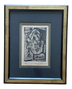 Signed Nahum Tschacbasov "Portrait of a Woman"