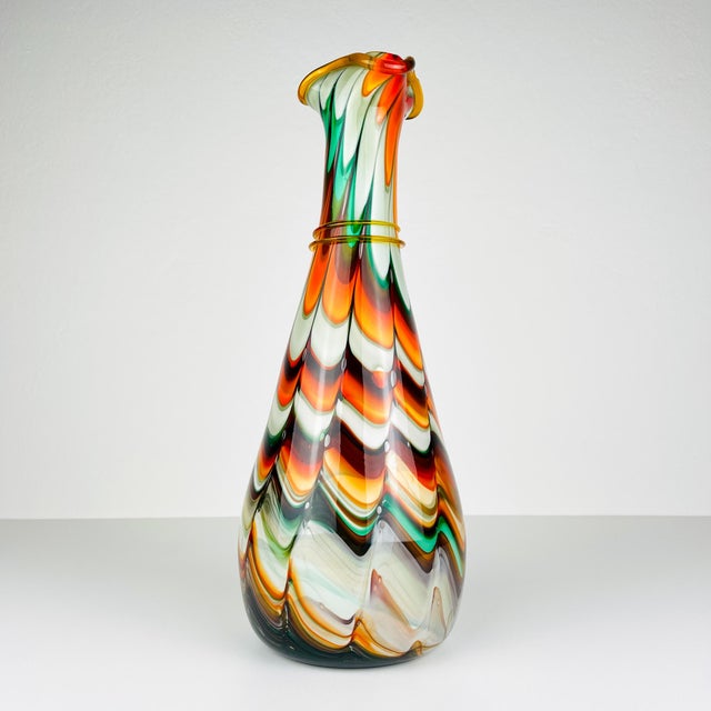 Vintage Italian Murano Vase, 1970s For Sale - Image 13 of 13