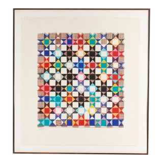 “Star of Jacob” Serigraph Print by Barbara Kohl-Spiro For Sale