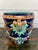 Antique Majolica Bird Planter Cache Pot Jardinière Cobalt Blue Wasmuël C1890 For Sale - Image 16 of 18