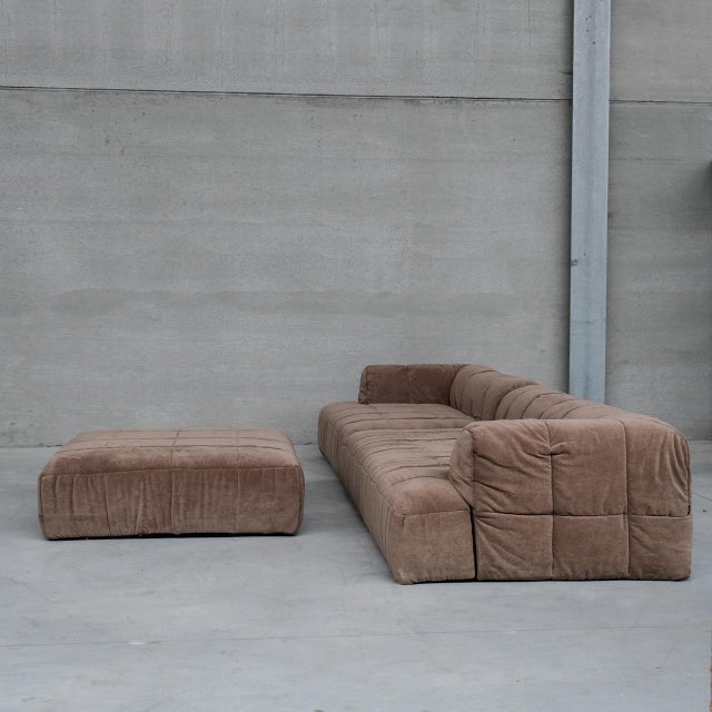 Mid-Century Modern Mid-Century Italian Strips Modular Sofa by Cini Boeri for Arflex, 1970s, Set of 3 For Sale - Image 3 of 15