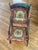 American Antique 1860s Civil War Officer's Folding Camp Carpet Chair For Sale - Image 3 of 12