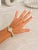 1990s Italian 14k Gold 3.38 Carat Diamond Pavé Dome Bangle Bracelet For Sale - Image 17 of 18