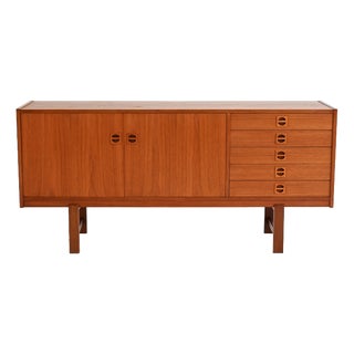 Scandinavian Teak Sideboard, 1960s For Sale
