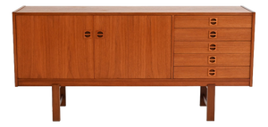 Scandinavian Teak Sideboard, 1960s