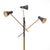 1950s Floor Lamp with 3 Arms, 1950s For Sale - Image 5 of 14