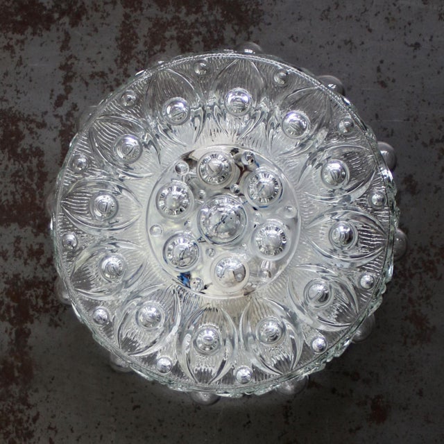 Mid-Century Modern Mid-Century Metal and Clear Glass Wall Sconces from Wila, 1960-1970 For Sale - Image 3 of 8