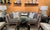 Swaim Furniture Asheville Sofa; Natural Finish; 5831-19 Fabric; Tuxedo Rapper Pillows 90"W x 36"D x 37"H This piece is a...