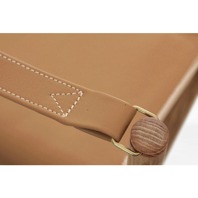 Vintage Folding Safari Chair by Mogens Koch for Rud Rasmussen, 1960s For Sale - Image 6 of 9