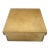 Global Views Pony Hair Leather Box For Sale