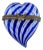Murano Venetian Glass Latticino Heart Shaped Trinket Box For Sale