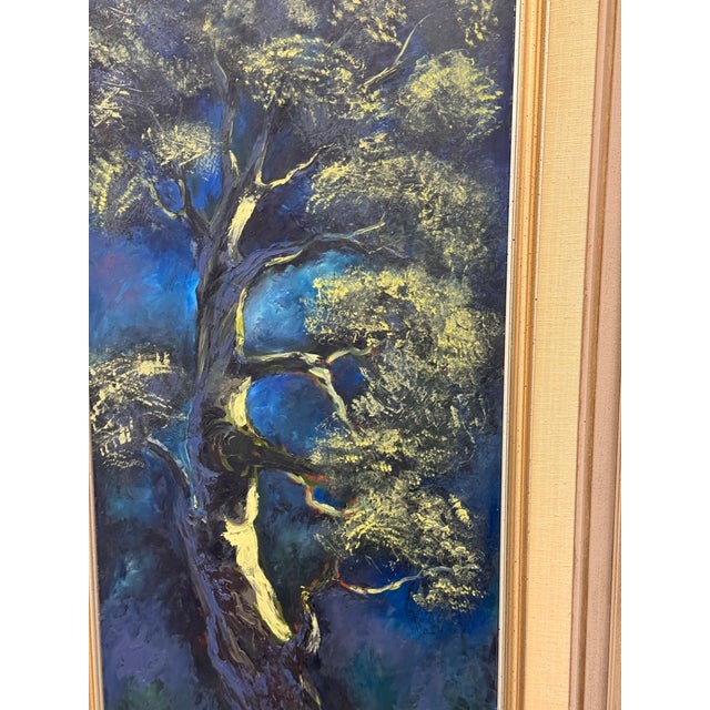 J. Lamm Tree Oil Painting, Framed For Sale - Image 4 of 12