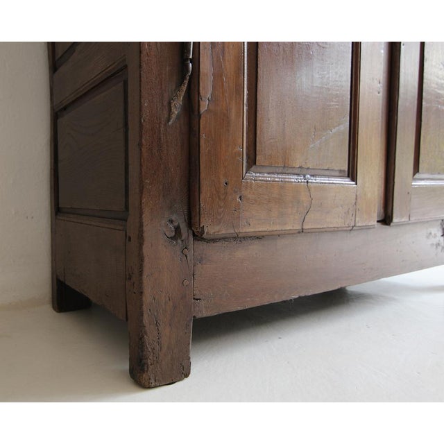 Early 19th Century French Provincial Oak Cupboard For Sale - Image 11 of 18