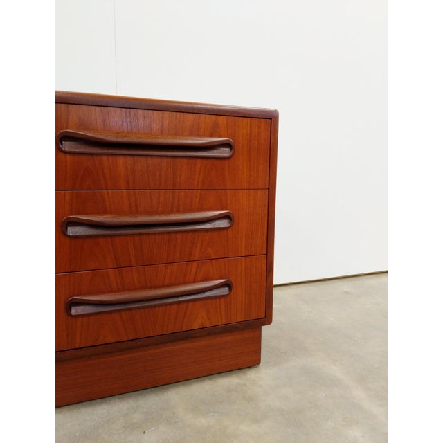 G Plan Vintage G Plan Fresco Mid Century Modern Teak Nightstand / Low Chest For Sale - Image 4 of 7