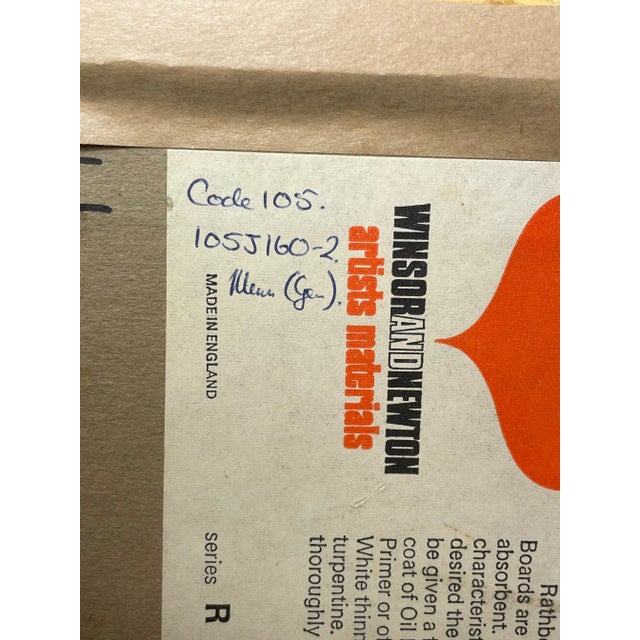 Traditional British Oil Painting Flowers Pansy's & Daisies by Elizabeth Bridge Ri Roi For Sale - Image 12 of 13