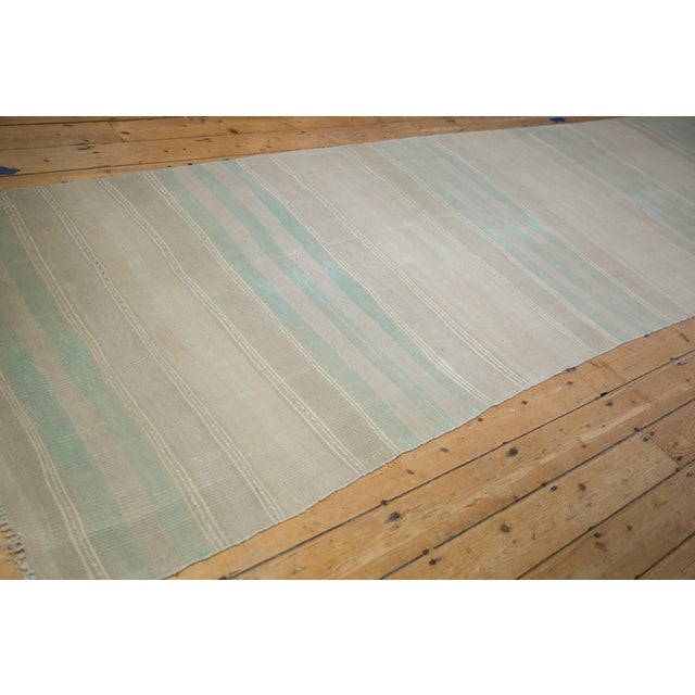 Vintage Distressed Turkish Kilim Rug Runner - 4'3" x 14'5" For Sale In New York - Image 6 of 11