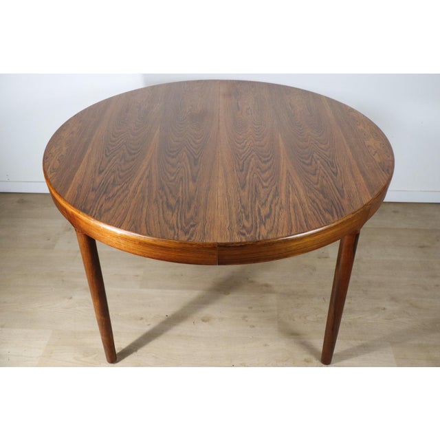 Danish Extendable Table in Rosewood by Harry Ostergaard for Randers Møbelfabrik, 1960 For Sale - Image 13 of 18