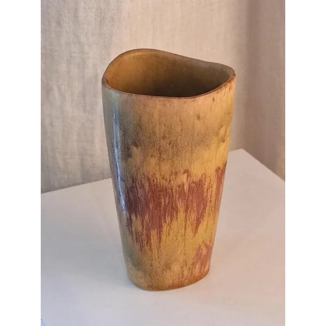 Antique Stoneware Vase by Gunnar Nylund for Rörstrand, 1950ss For Sale - Image 10 of 14