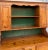 Farmhouse Pine Two Piece Stepback Hutch Cupboard For Sale In New York - Image 6 of 10