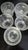 Glass Footed Dessert Bowls by Timo Sarpaneva for Iittala, 1960s, Set of 5 For Sale - Image 7 of 8