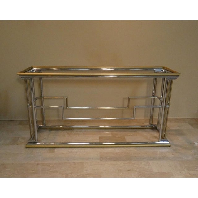 Hollywood Regency Console Table, Italy, 1970s For Sale - Image 14 of 18