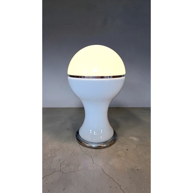 Mid-Century Modern Mongolfiera Table Lamp by Gianni Celada for Fontana Arte, Italy, 1960s For Sale - Image 3 of 8