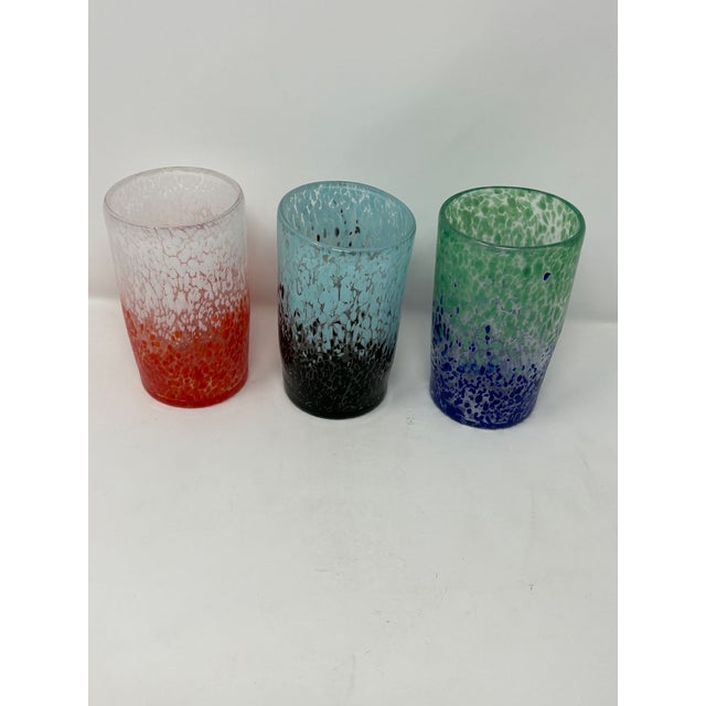 Murano Drinking Glasses - Set of 6 For Sale - Image 4 of 5