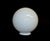 Glass Vintage French White Glass Globe Light Lamp Shade Modern Excellent For Sale - Image 7 of 11