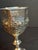 An exquisite late 19th-century Imperial German solid .800 silver Shabbat Kiddush goblet/chalice. Beautifully proportioned...