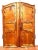 Brown Cherrywood Framed Doors, 18th Century, Set of 2 For Sale - Image 8 of 13
